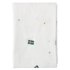 Festlig duk 140x320 cm hvit