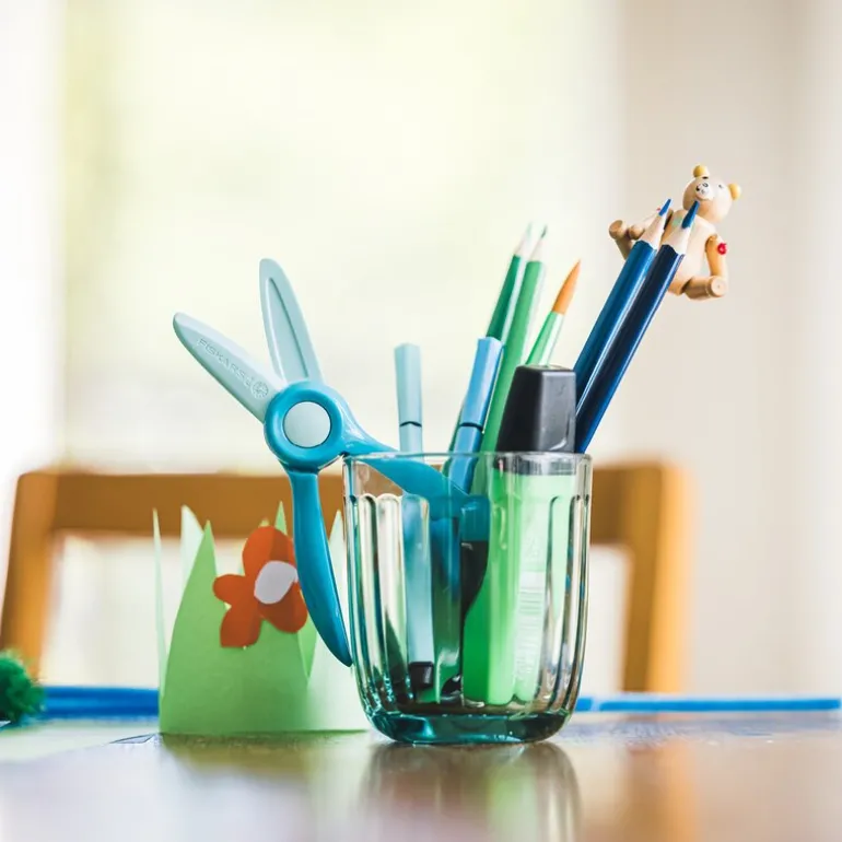 Fiskars Kids saks 2+ år blå