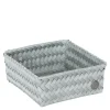 Fit Square oppbevaringskurv 18x18x7 cm eucalyptus