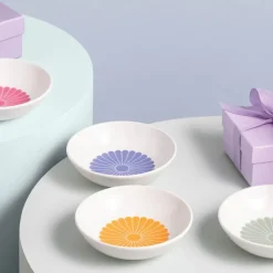 Fleur bleu dessertskål 13 cm 11 cl blå