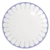 Fleur bleu frokosttallerken/desserttallerken 21 cm blå