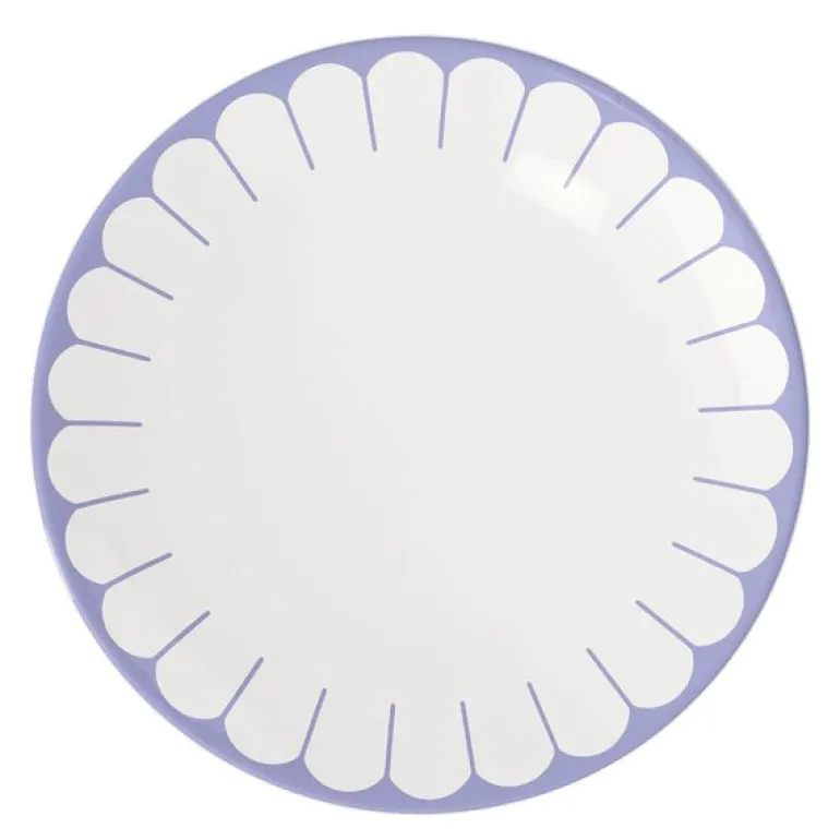 Fleur bleu middagstallerken 26,5 cm blå