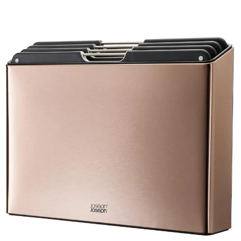 Folio Steel skjærebrett 35,5x26 cm roségull