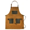 Forkle vokset 100x66 cm brunt