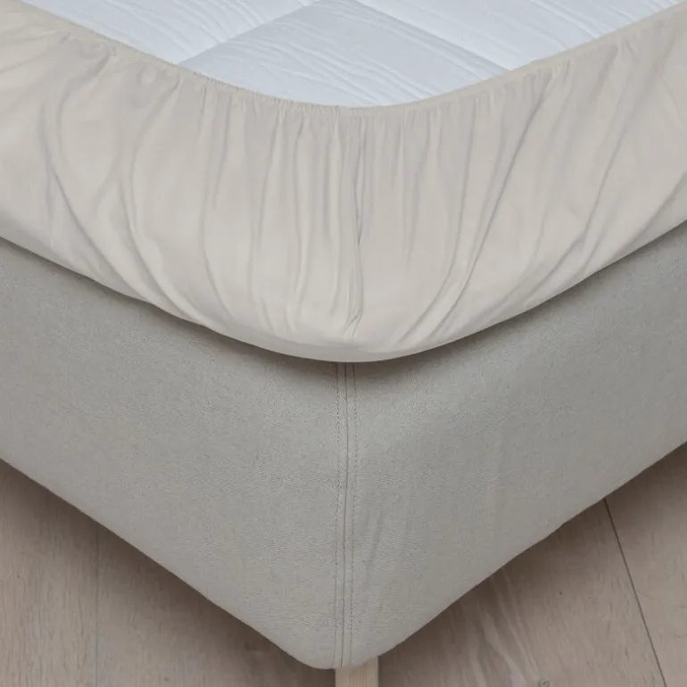 Formsydd laken 90x200 cm lys beige