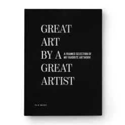 Frame bok great art svart
