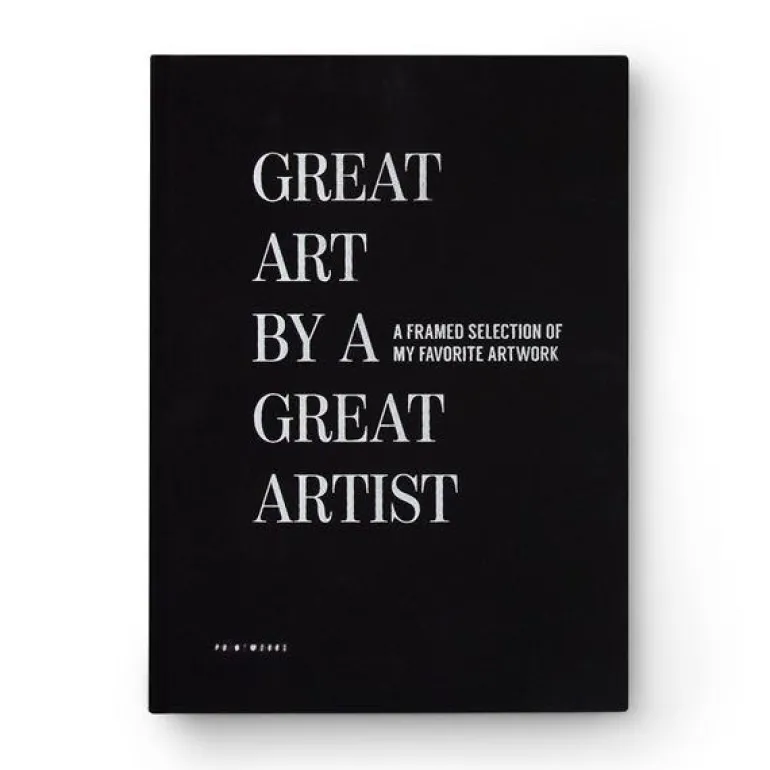 Frame bok great art svart