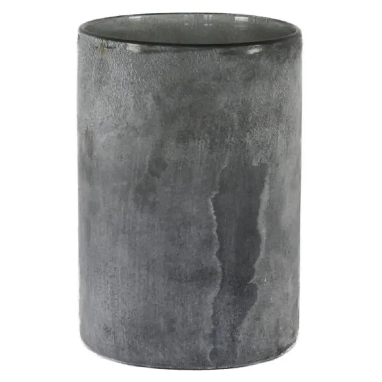 Frost lyslykt 13x19 cm grey