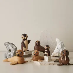 Frost trefigur pingvin 12,5 cm