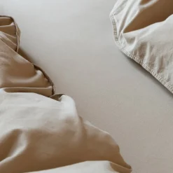 Frøya sengesett 200x220 cm beige