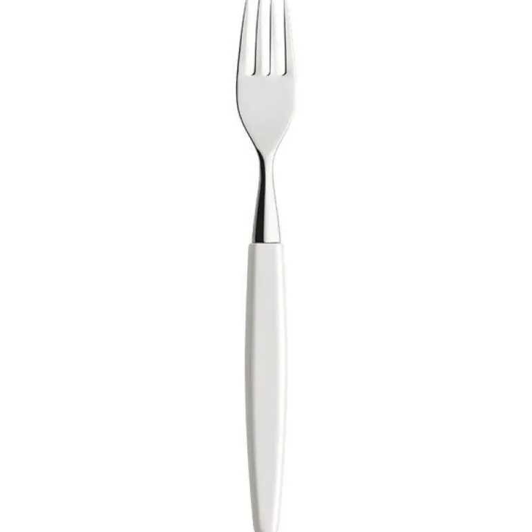 Gaffel 21 cm hvit