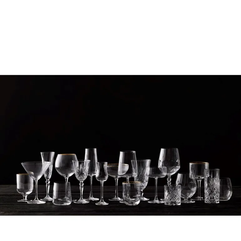Gin & tonic glass 65 cl 4 stk gold
