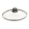 Glasslokk med ventil 28 cm