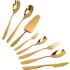 Golden Rose bestikksett 33 deler gull