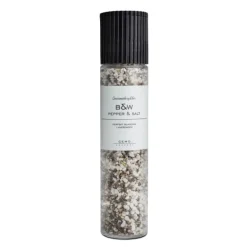 Gourmet kvern med b&w pepper og salt