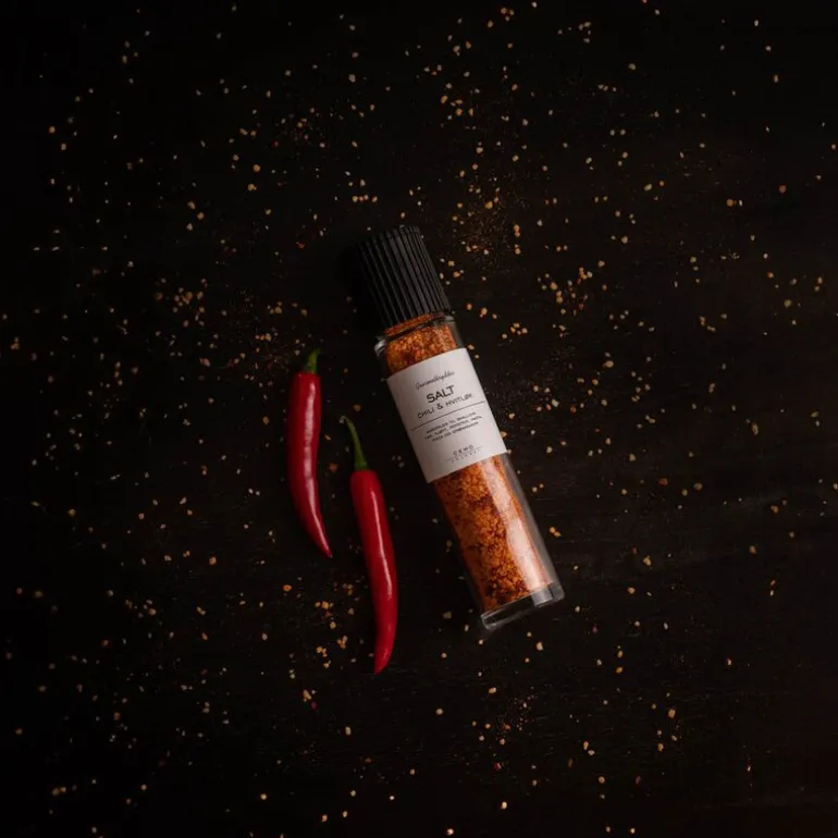 Gourmet kvern med chili og hvitløk