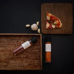 Gourmet kvern med chili og hvitløk