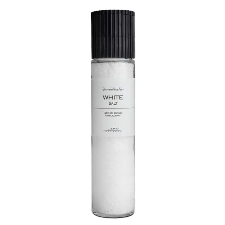 Gourmet kvern med white salt
