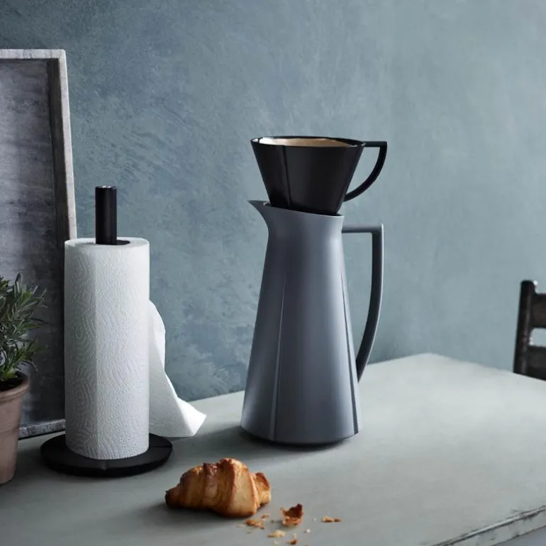 Grand Cru kjøkkenrullholder svart