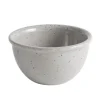 Granite White skål 6x10 cm lys grå