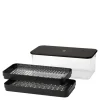 Grate-It rivjern m/beholder black
