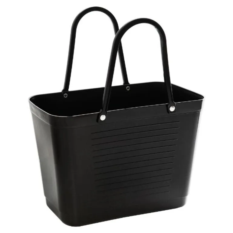 Green Plastic veske liten 7,5L svart stjernehimmel