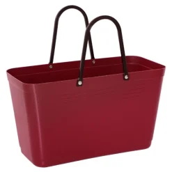 Green Plastic veske stor 15L vinrød