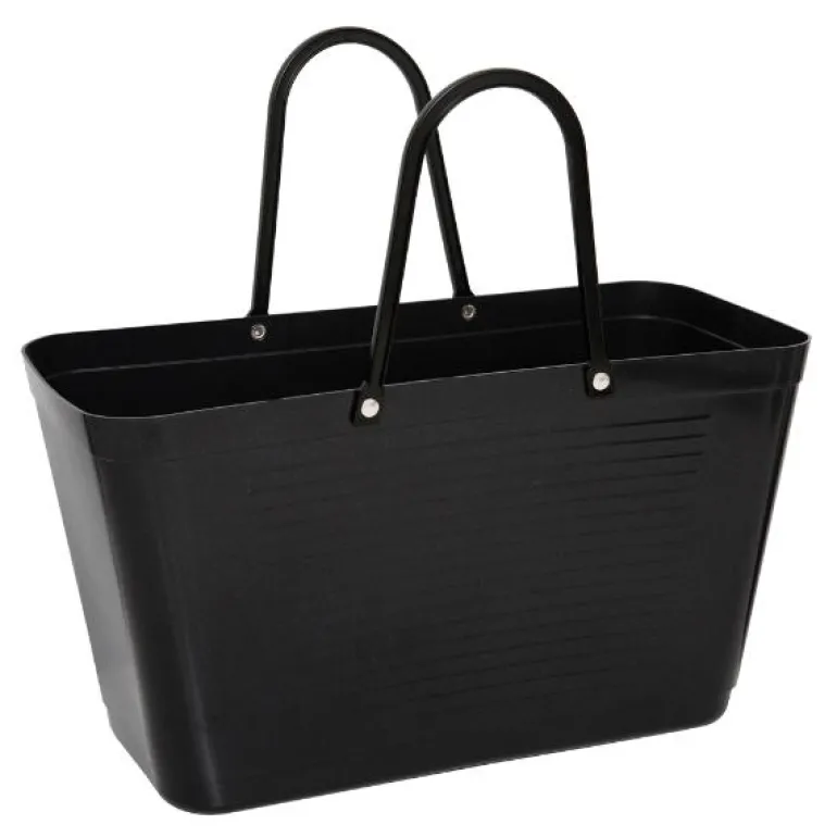 Green Plastic veske stor 15L svart stjerhimmel
