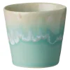 Gres espressokopp 10 cl 6,5x6 cm mint