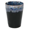 Gres krus 38 cl 9x11,5 cm svart