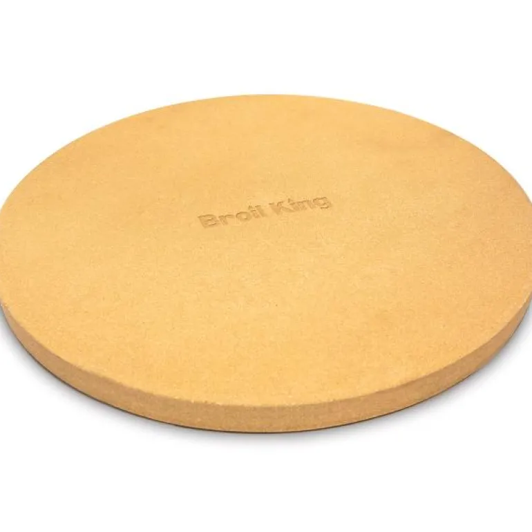 Grill- och pizzasten 38 cm keramisk kompositt