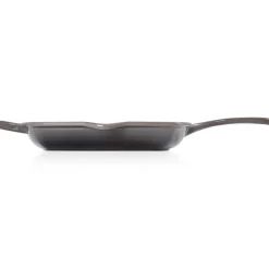 Grillpanne støpejern 26 cm flint
