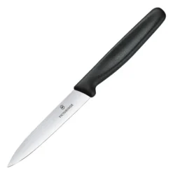 Grønnsakskniv 10 cm svart