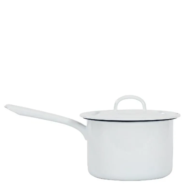 Gryte m/håndtak 2,3L hvit