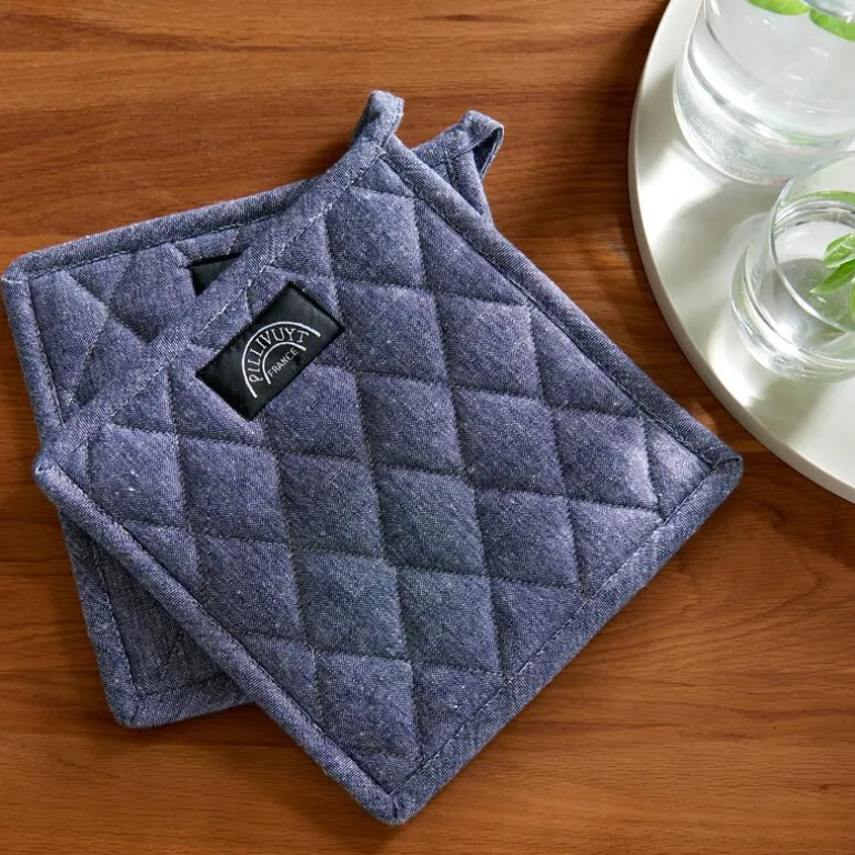 Gryteklut 22,5x22,5 cm navy