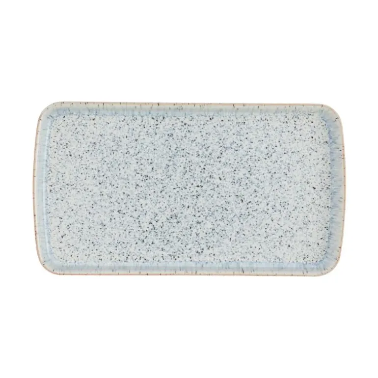 Halo Speckle rektangulært fat 14,5x26 cm