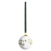 Hammershøi Christmas kule 2024 6 cm hvit