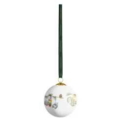 Hammershøi Christmas kule 2024 6 cm hvit
