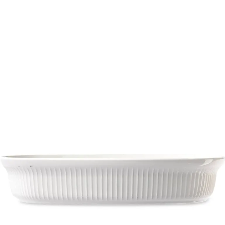 Hammershøi ovnfast fat 39x29,5 cm hvit