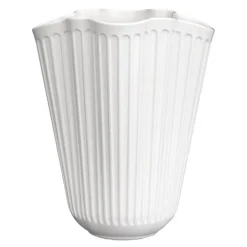 Hammershøi unfold vase 20,5 cm hvit