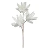 Happia dekorasjonsblomst 85 cm hvit