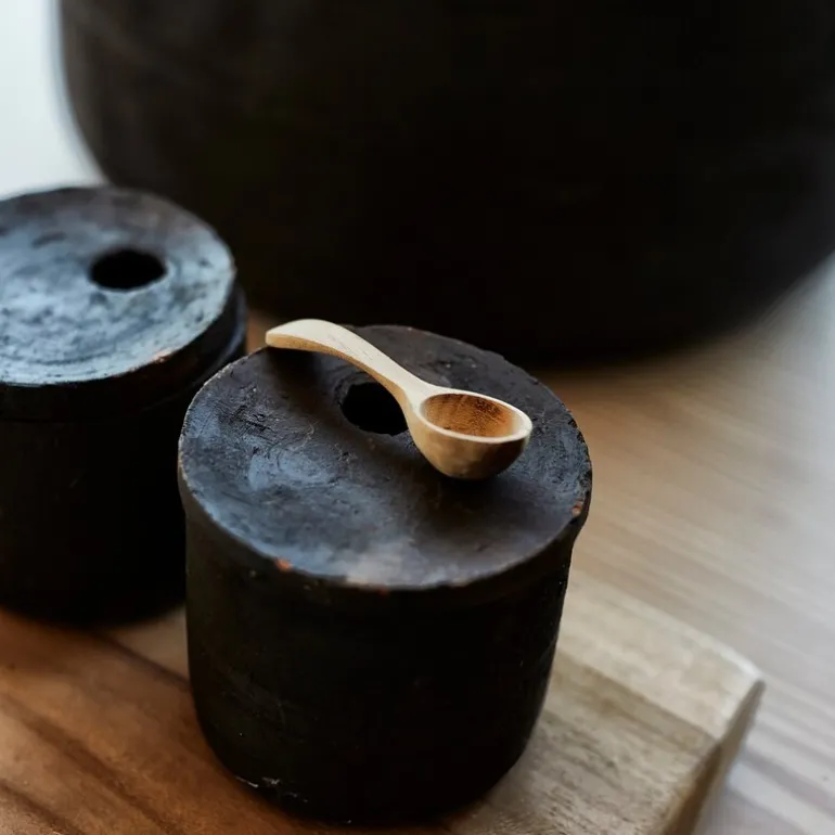 Hazel salt- & peppersett 2 deler svart