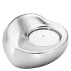 Heart telysholder 8,6 cm blank