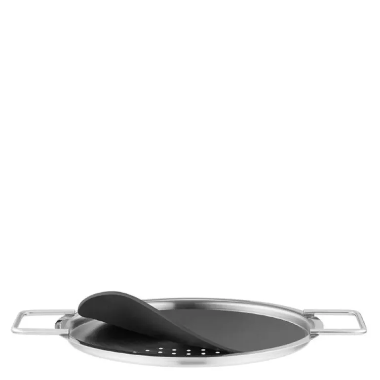 Hellelokk 20 cm svart/stål