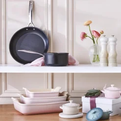 Heritage rektangulær form 32x24 cm shell pink