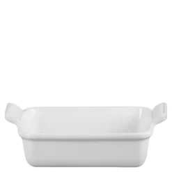Heritage rektangulær form 19 cm white