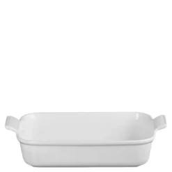 Heritage rektangulær ildfast form 32 cm white