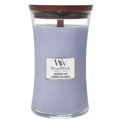 Hourglass duftlys stor lavender spa