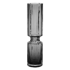 Hyacint svibelvase 31,7 cm smoke grey