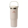 Iceflow flip straw tumbler termoflaske 0,89L rosa